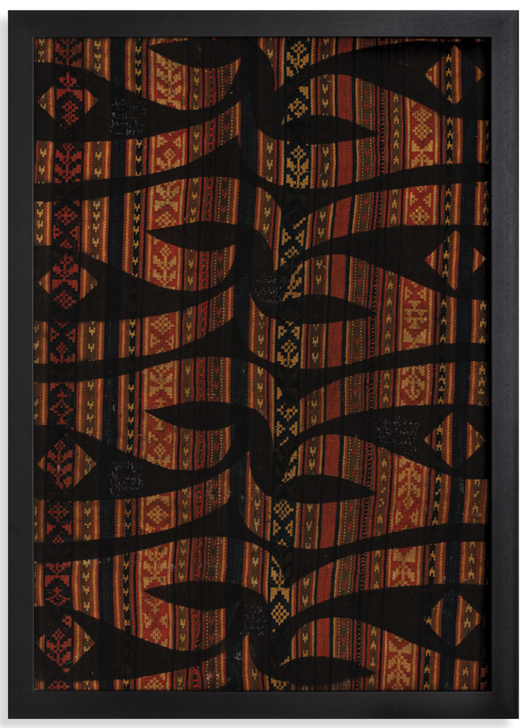 [ARADwA6ArtMC110*70cm] Abstract Design with Alphabets 6